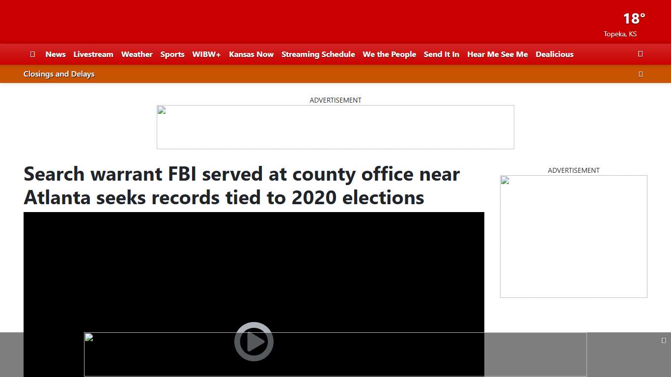 Search warrant FBI served at county office near Atlanta seeks records tied to 2020 elections